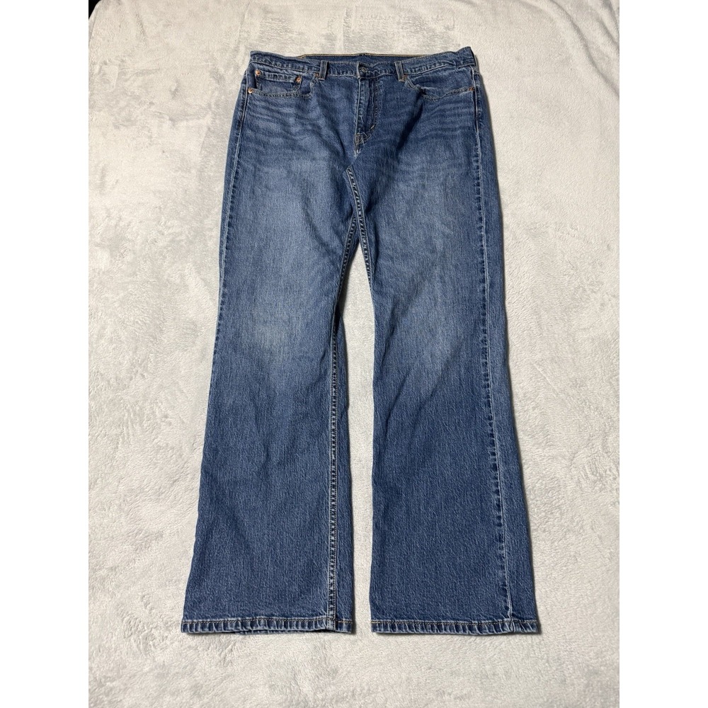 Levis 527 Jeans Mens 36x31 Blue Regular Bootcut Medium Wash Denim